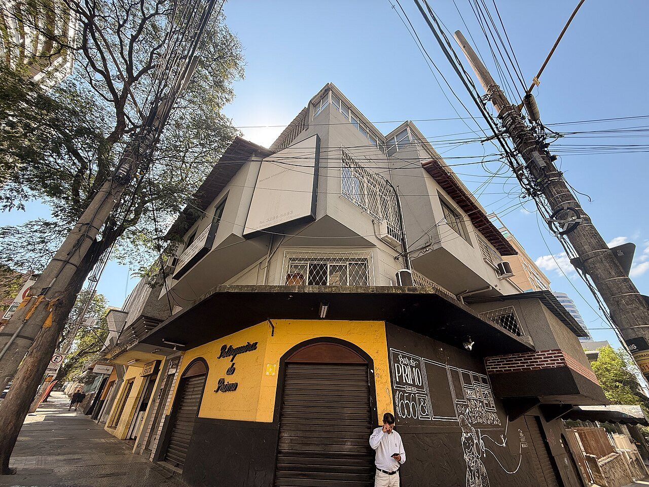 Fachada do tradicional Bar do Primo em Belo Horizonte