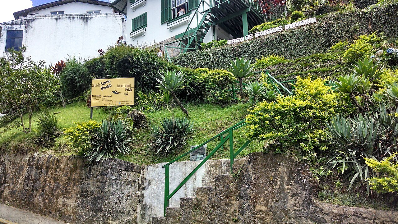 A Encantada, casa de Santos Dumont em Petrópolis
