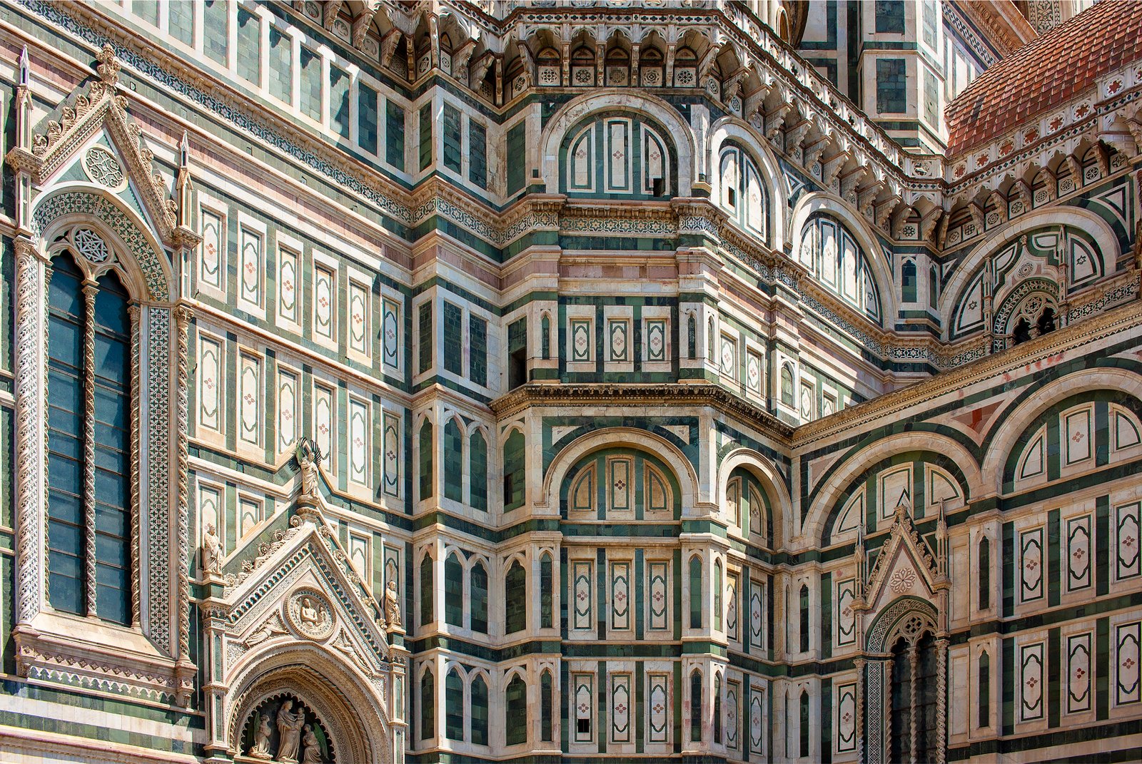 Fachada da Catedral de Santa Maria del Fiore, em Florença