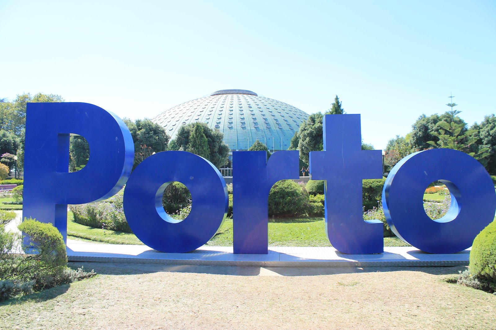 Jardins do Palácio de Cristal, no Porto