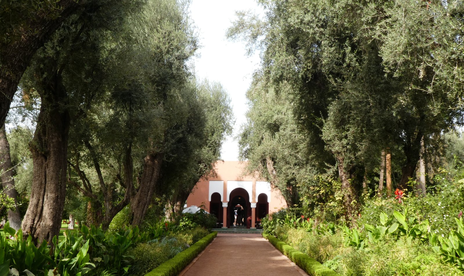 Fachada do hotel La Mamounia, em Marrakech