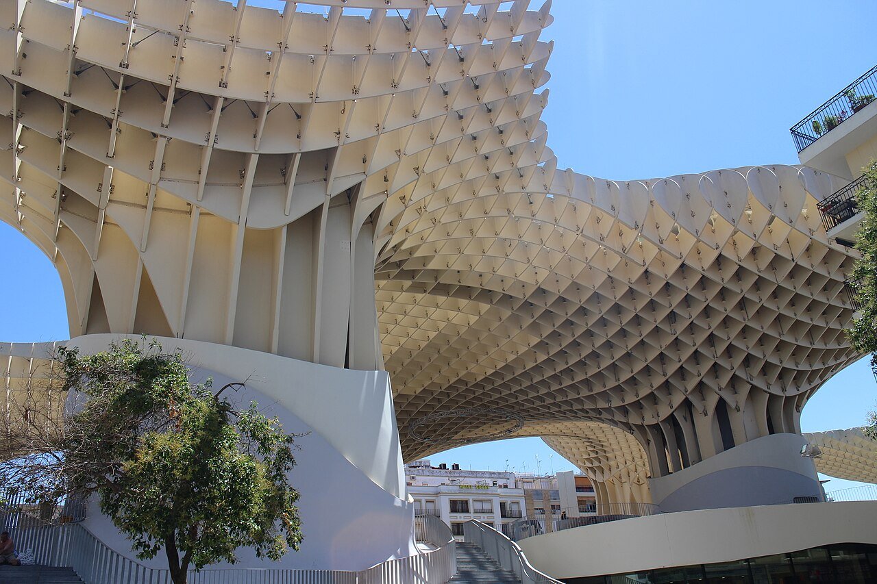 Metropol Parasol, as Setas, na Plaza de la Encarnación, em Sevilha