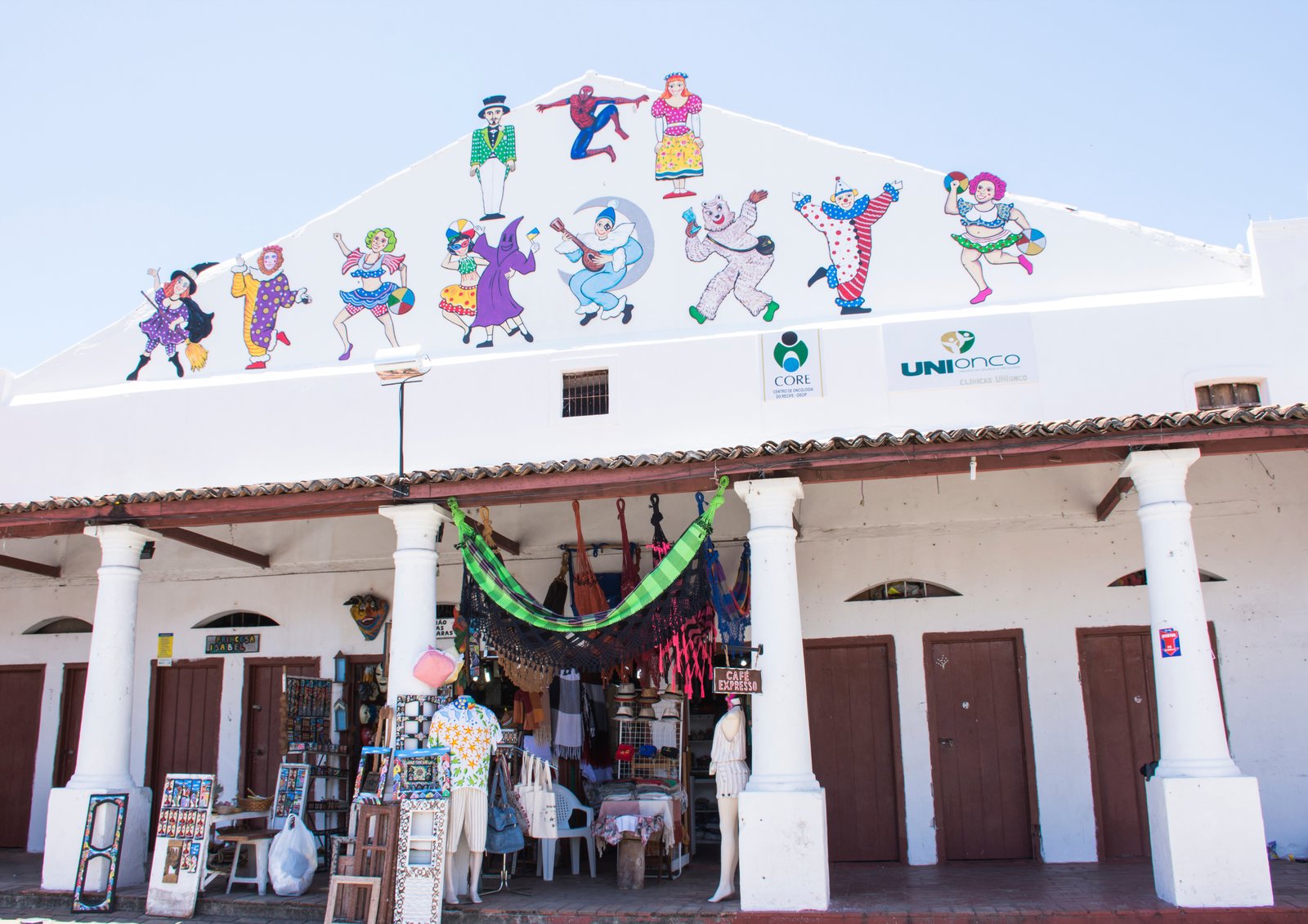 Fachada do Mercado da Ribeira em Olinda, Pernambuco
