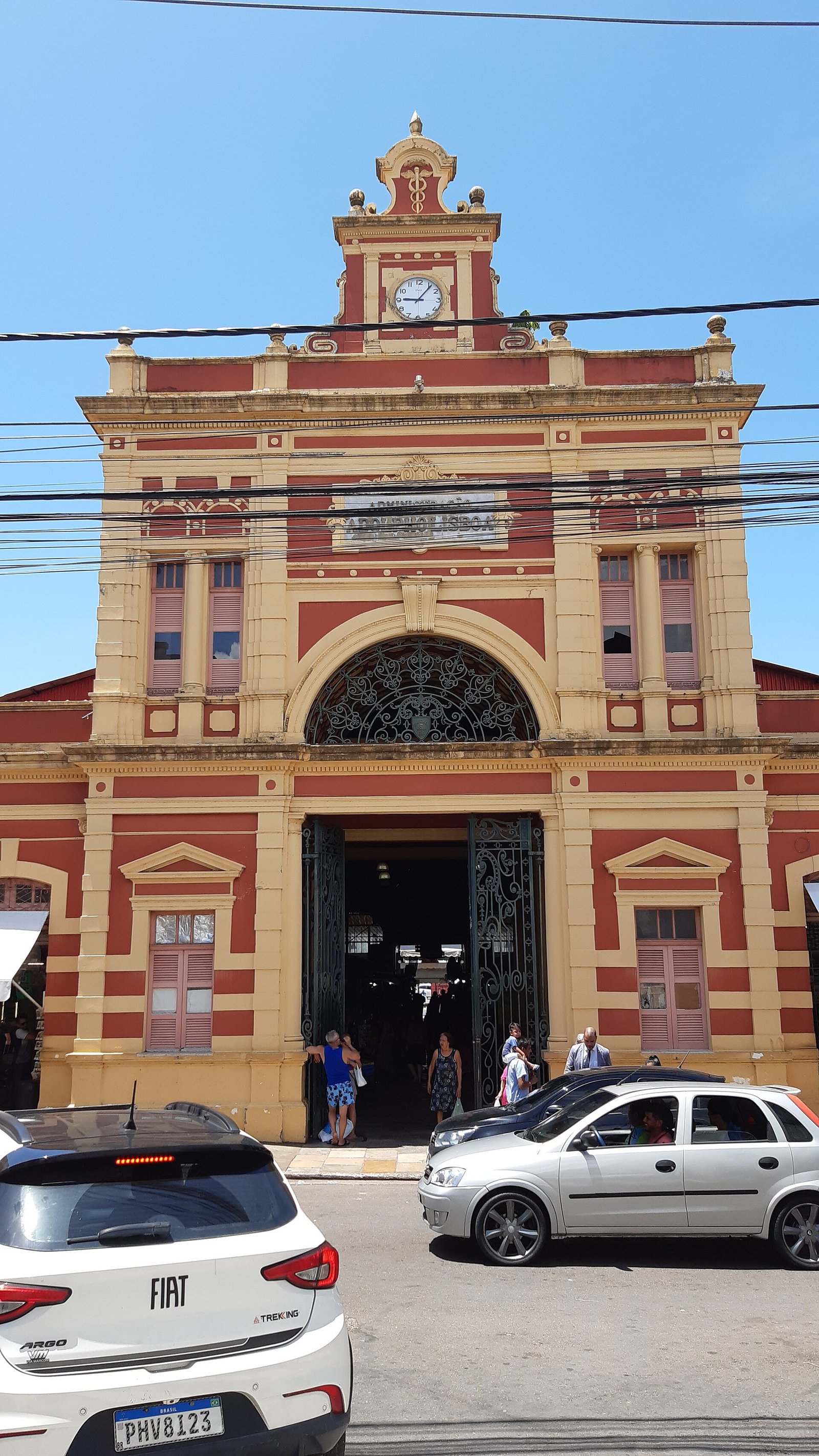 Interior do Mercado Municipal Adolpho Lisboa, em Manaus