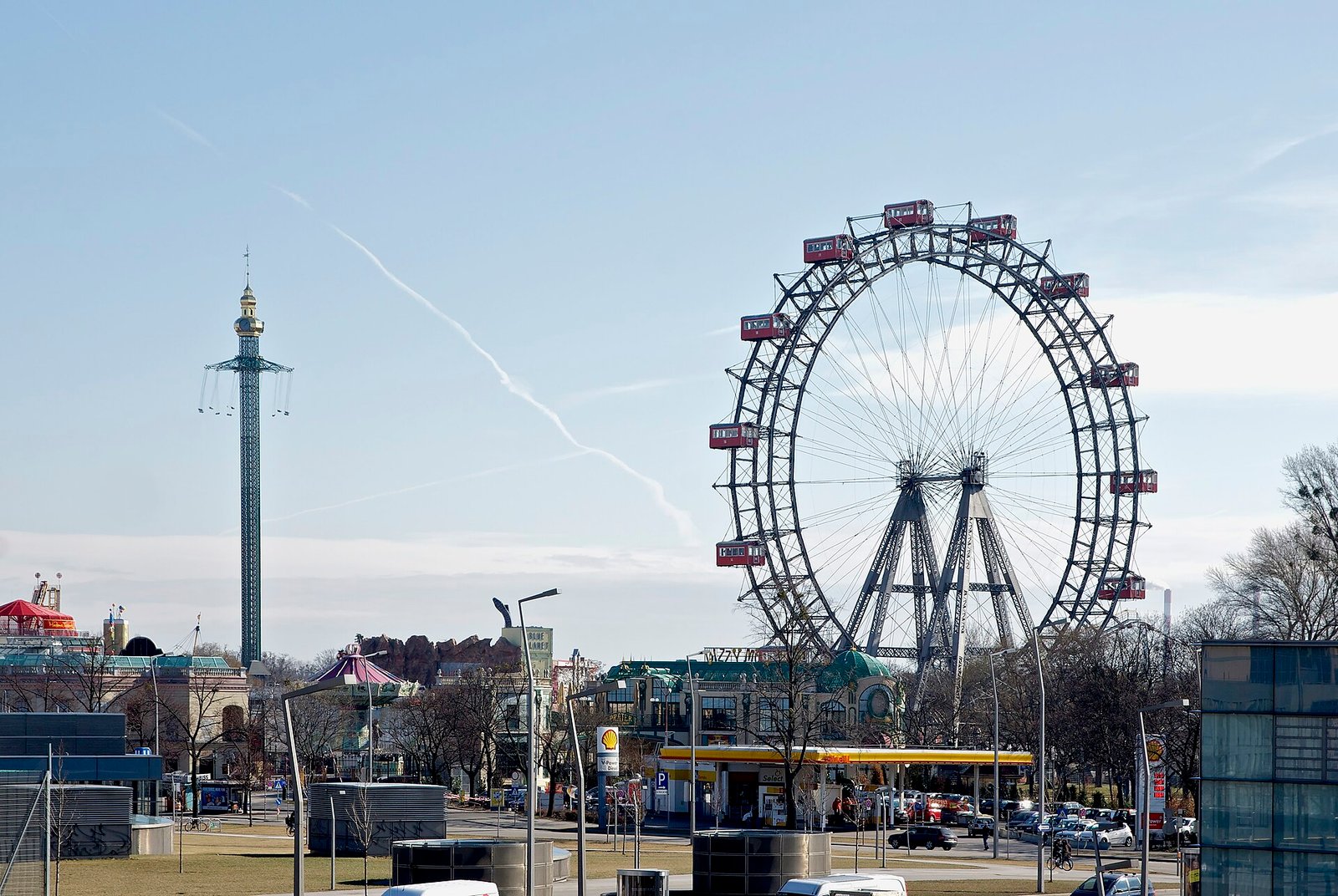 Roda-gigante do Prater em Viena
