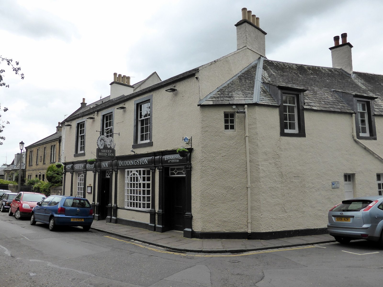 A fachada do Sheep Heid Inn, em Duddingston, Edimburgo