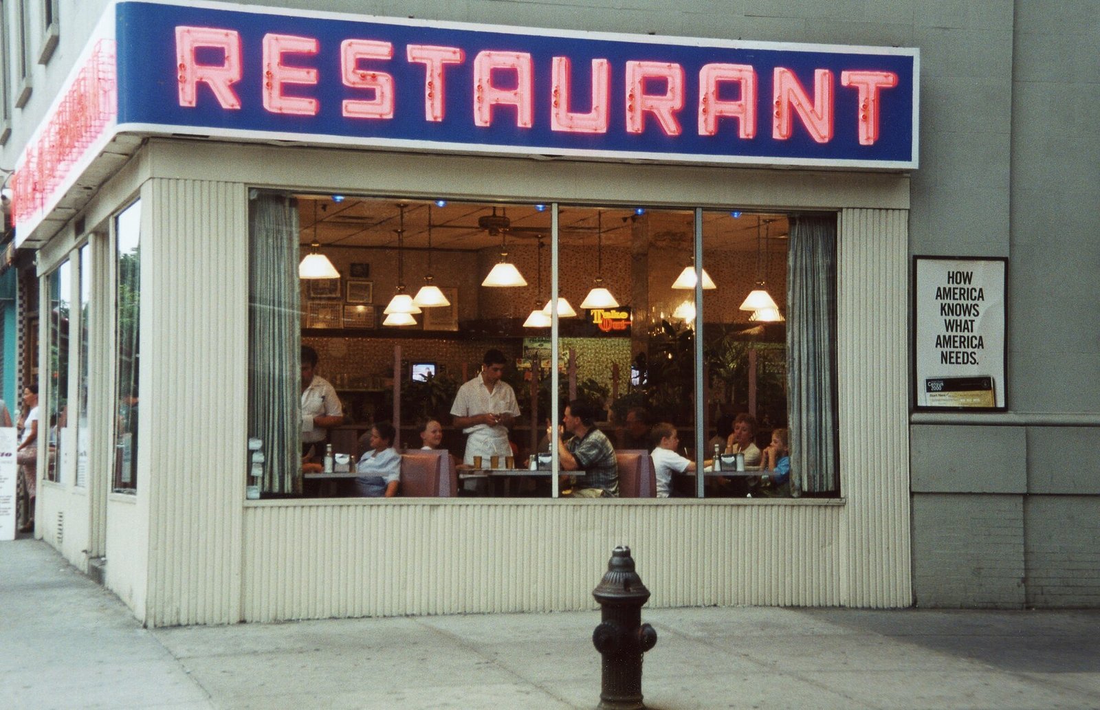 Fachada do Tom's Restaurant em Morningside Heights, Nova York