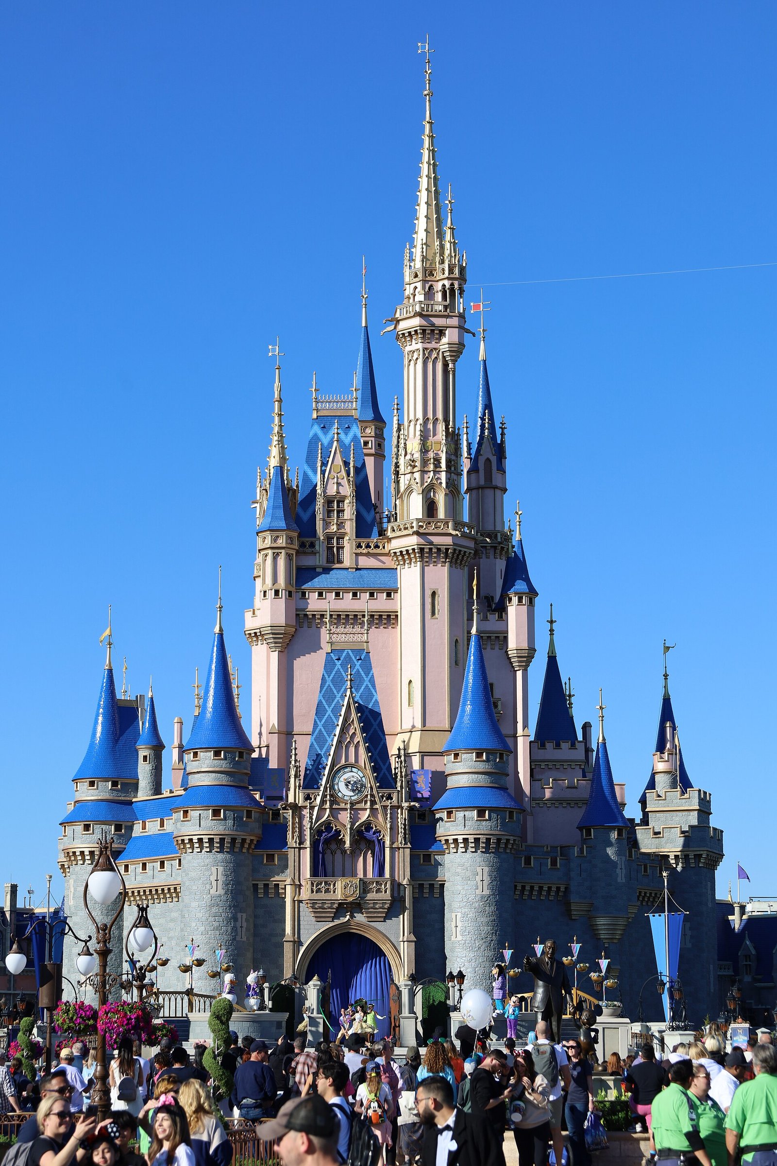 Castelo da Cinderela no Magic Kingdom, no Walt Disney World Resort, em Orlando